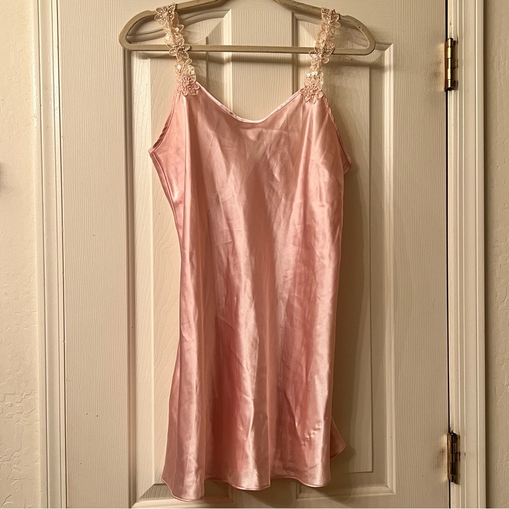 Vintage‎ California Miss Chemise Soft Pink Size Medium